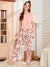 HN-BABY PINK WITH BUTTERFLY PRINTED PAJAMA NIGHT SUIT