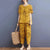 HN-YELLOW RING CAPRI PRINTED NIGHT SUIT