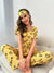 HN-YELLOW LOVE HEART PRINTED NIGHT SUIT